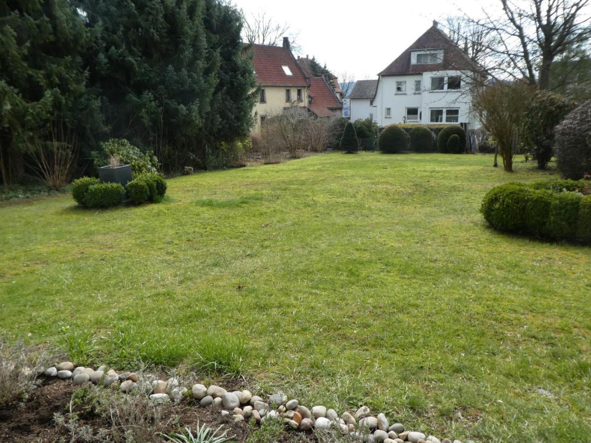 Ferienwohnung Am Hirschpark Bad Pyrmont Esterno foto