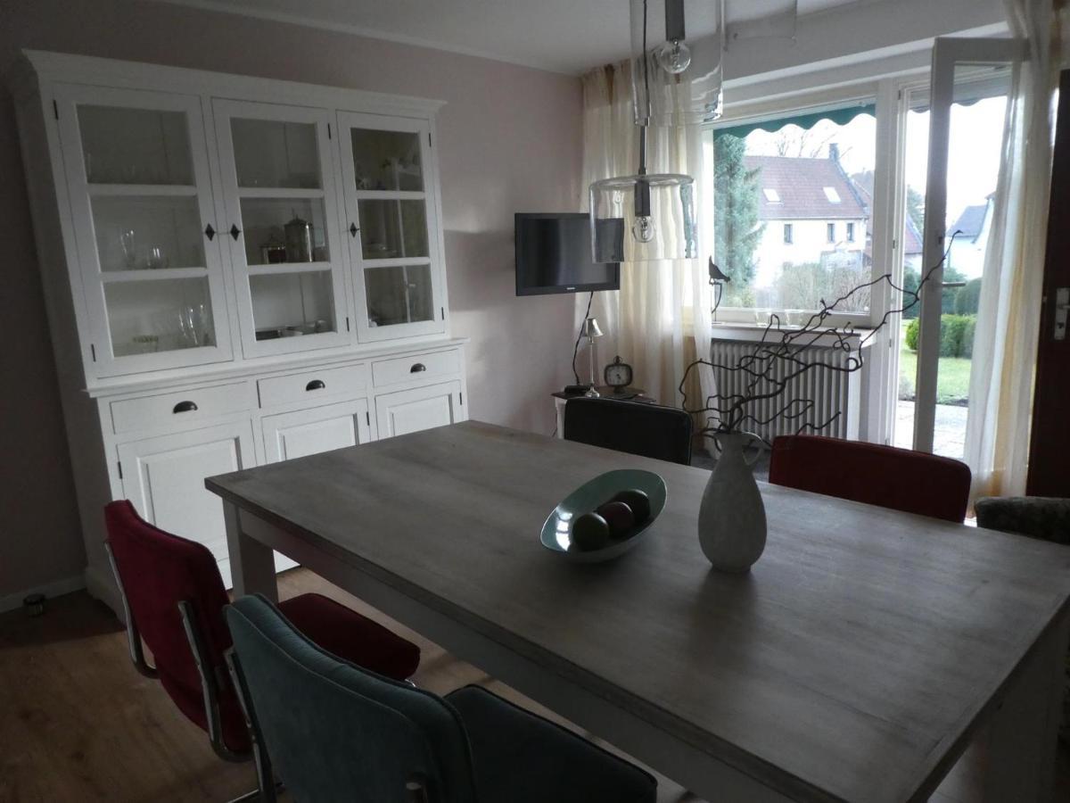 Ferienwohnung Am Hirschpark Bad Pyrmont Esterno foto