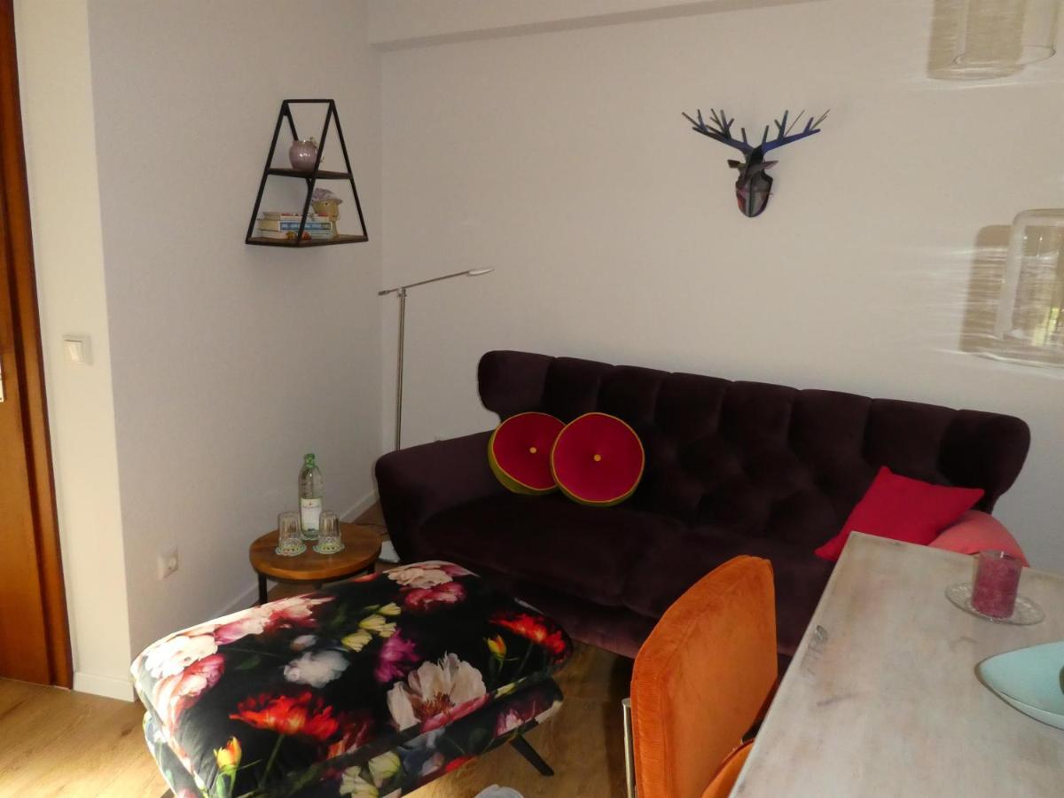Ferienwohnung Am Hirschpark Bad Pyrmont Esterno foto